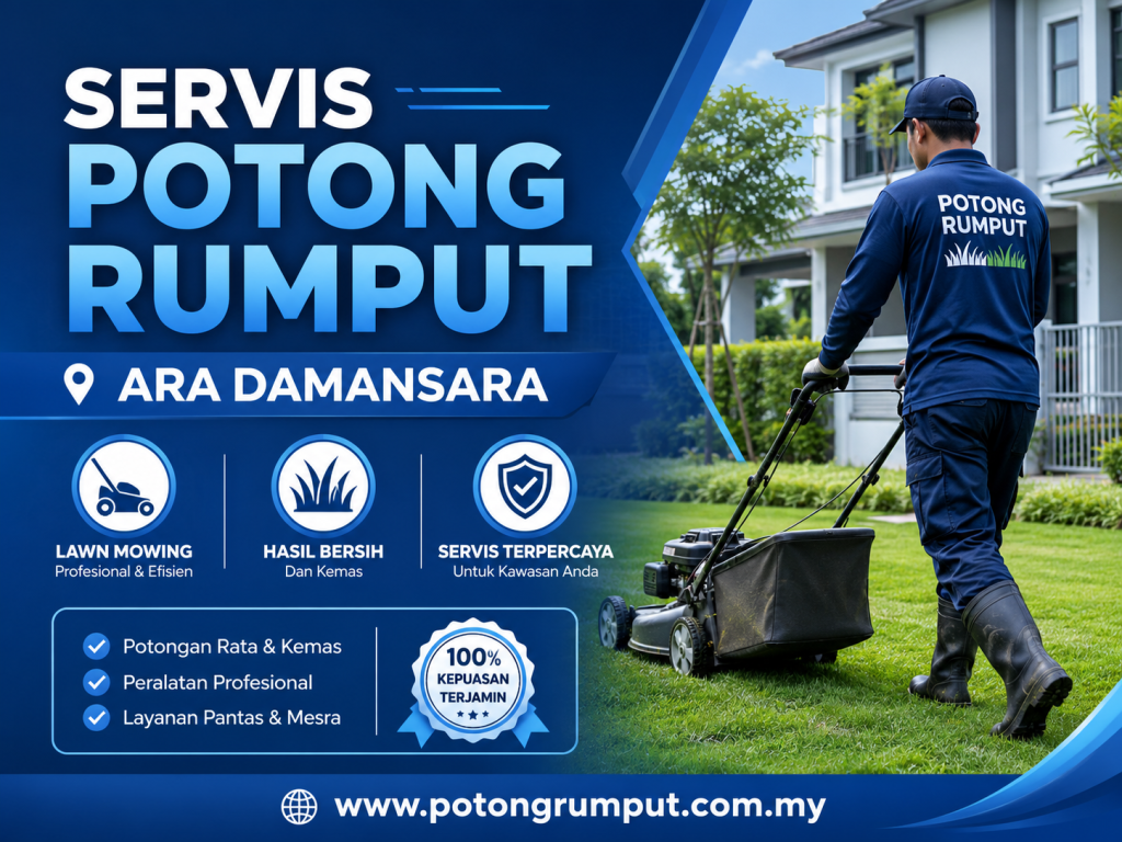 potong rumput ara damansara