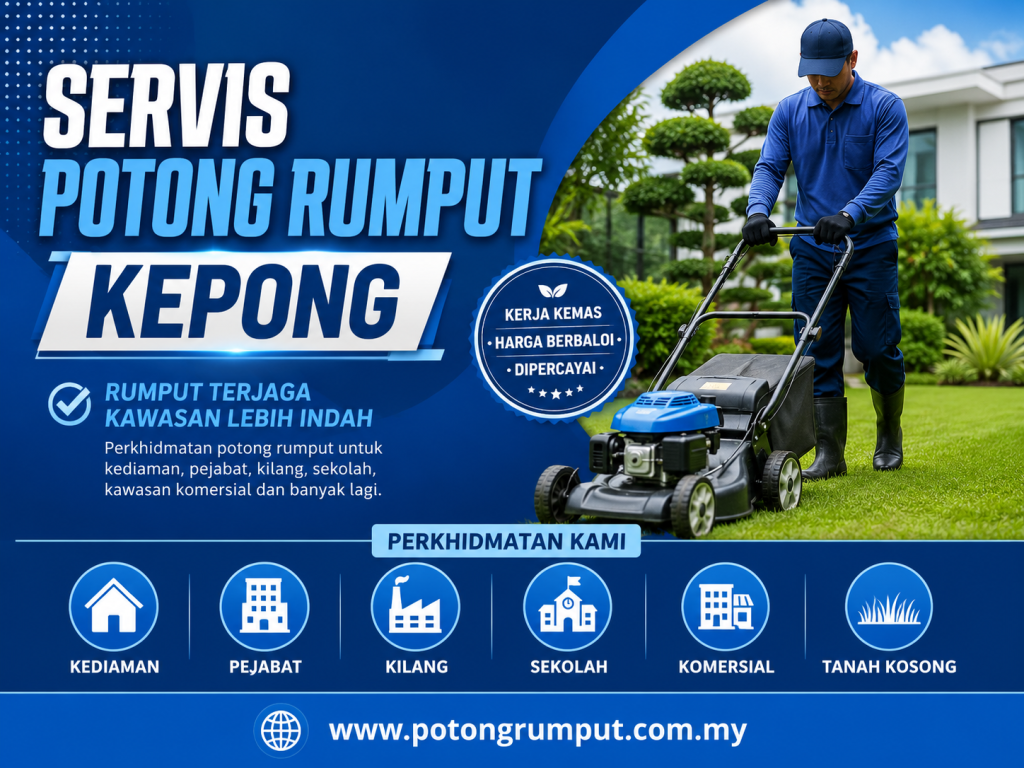 potong rumput kepong