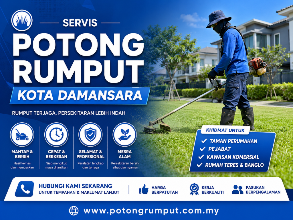 potong rumput kota damansara