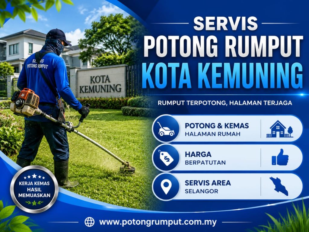 potong rumput kota kemuning