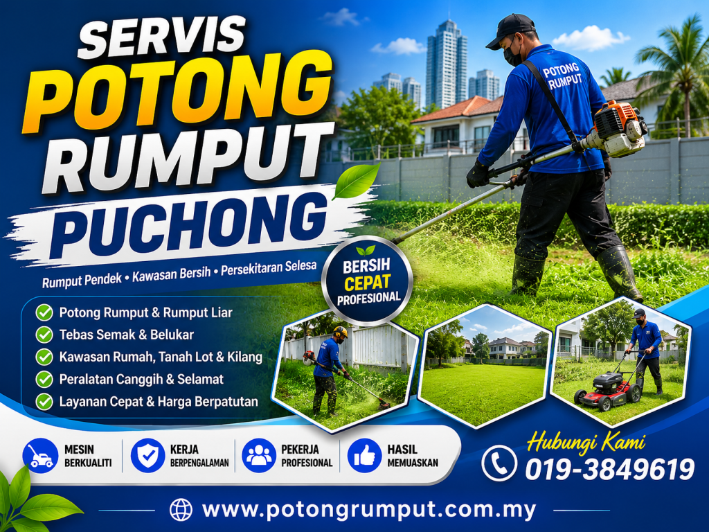 potong rumput puchong