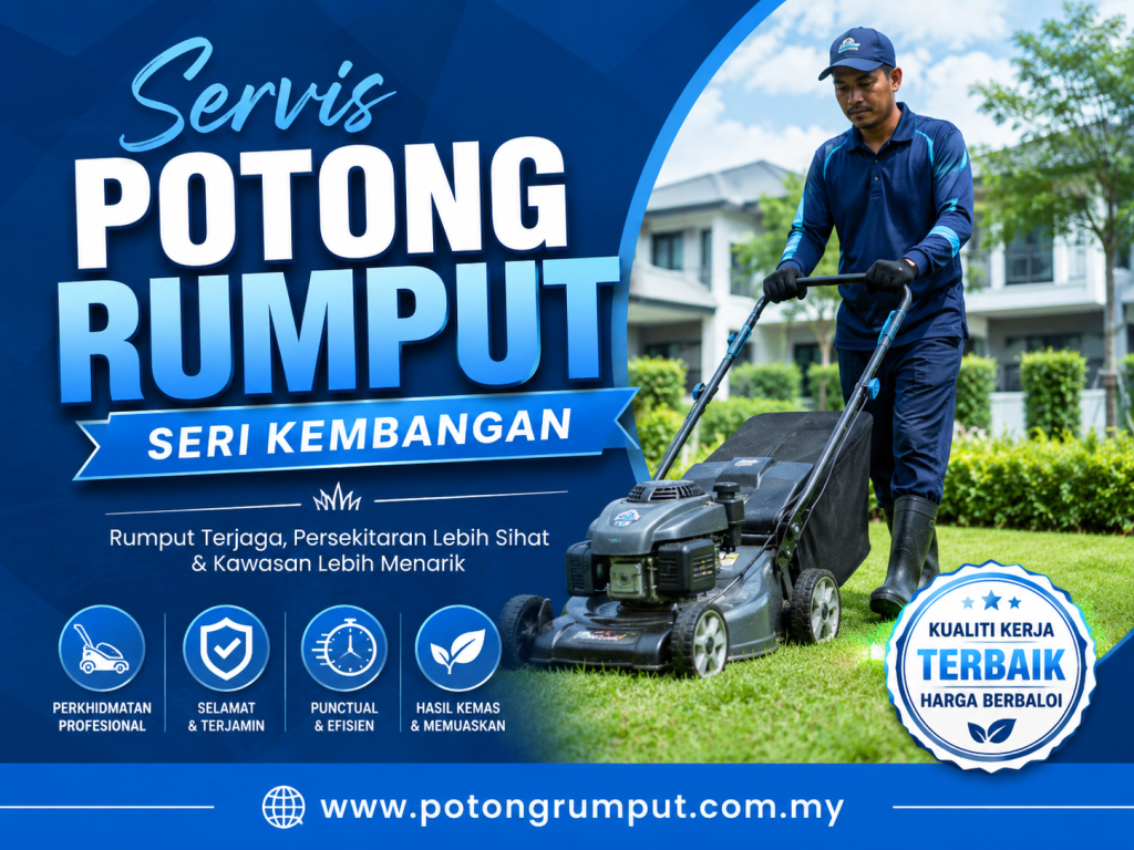potong rumput seri kembangan