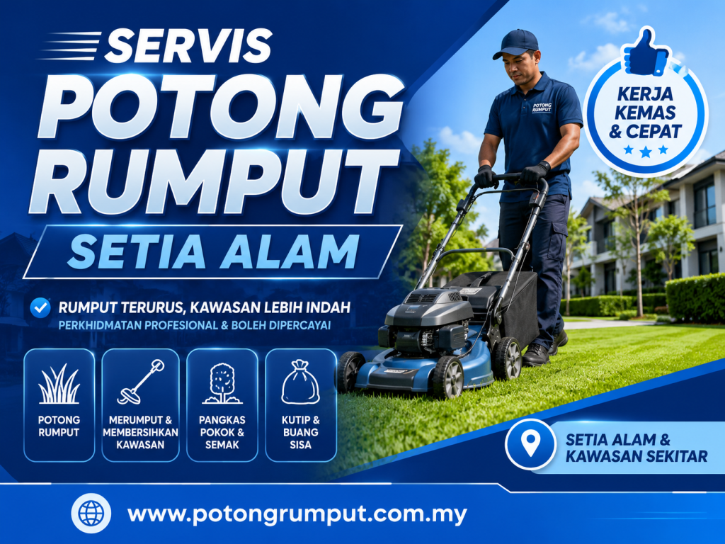 potong rumput setia alam