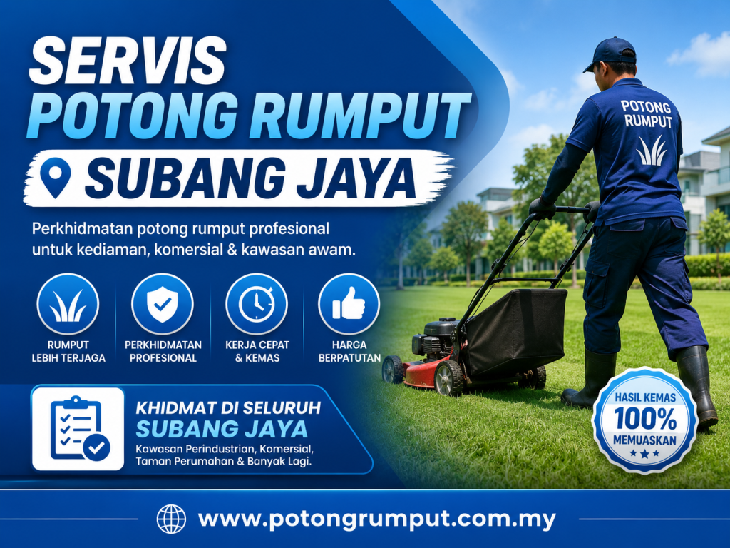 potong rumput subang jaya